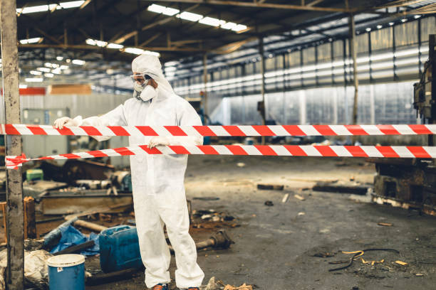 Professional Biohazard technician working in Alpharetta, GA